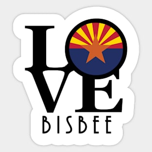 LOVE Bisbee Arizona Sticker